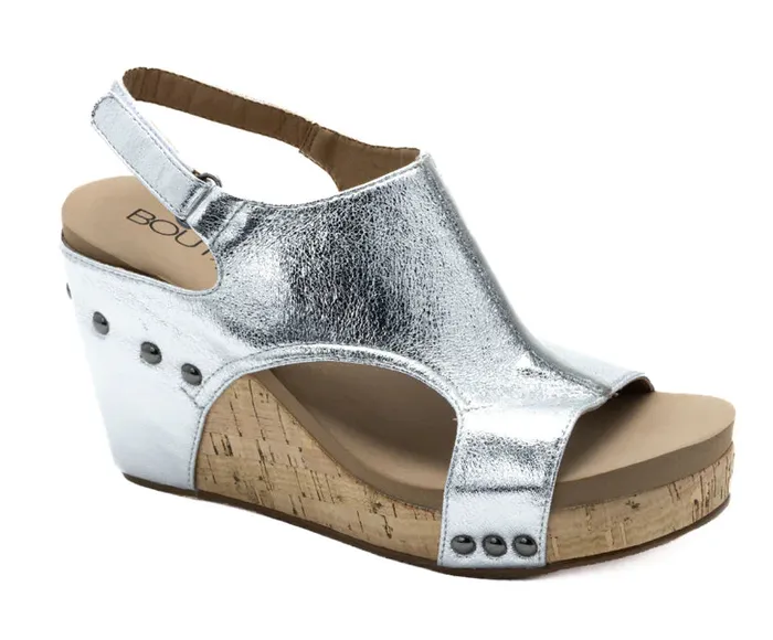 Corkys Rings Tiffanee Wedge Silver