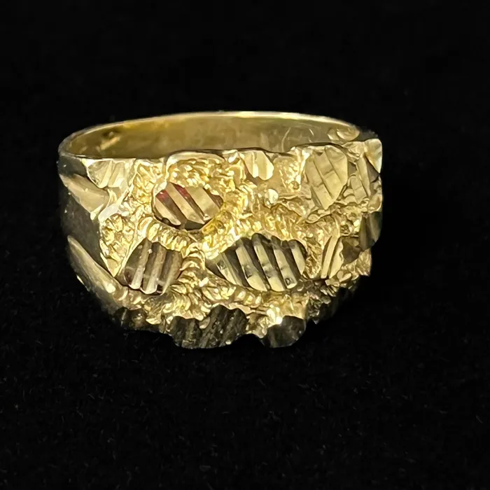 Crown Jewels Coin Rings 275 Clearance Mens Nugget Ring