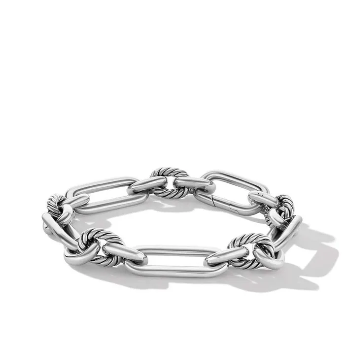 David Yurman Lexington Chain Bracelet in Sterling Silver 98mm DAVID YURMAN INC Bracelets
