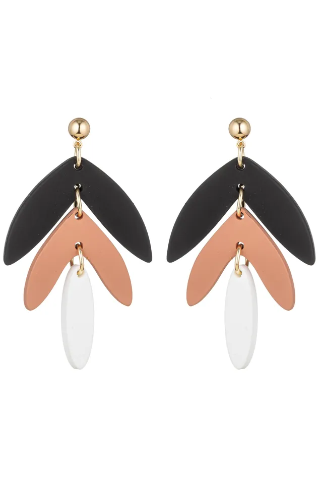 Earrings Eye Candy LA Arrowhead Drop Earrings