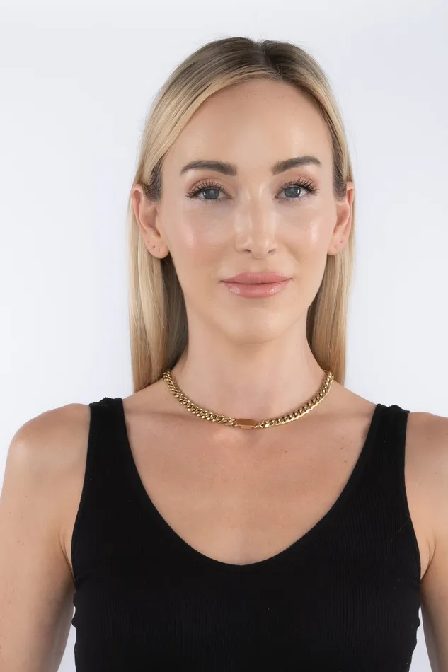 Earrings Eye Candy LA Kinsley Bar Drop Earring
