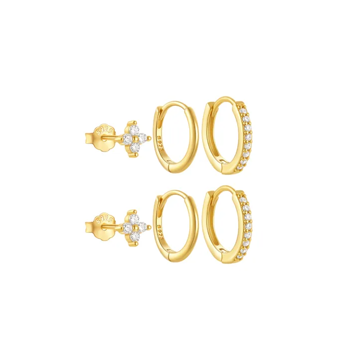 Earrings pau jewelry Dainty earring bundle