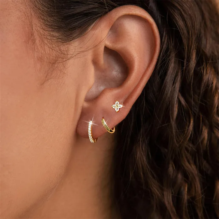 Earrings pau jewelry Dainty earring bundle Earrings pau jewelry Dainty earring bundle