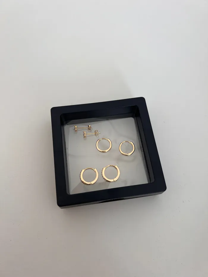 Earrings pau jewelry Dainty earring bundle Earrings pau jewelry Dainty earring bundle
