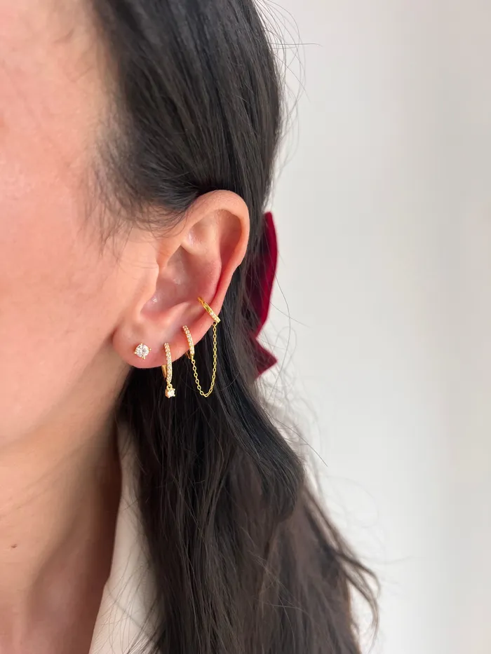 Earrings Pave dots stud earrings pau jewelry Earrings Pave dots stud earrings pau jewelry