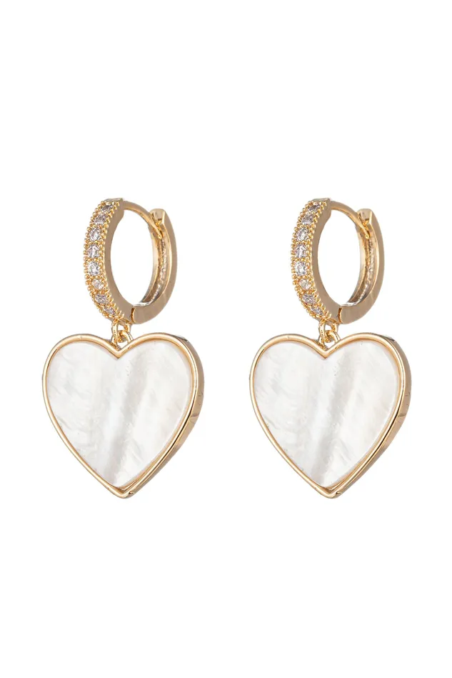 Earrings Scarlett Heart Earrings Eye Candy LA