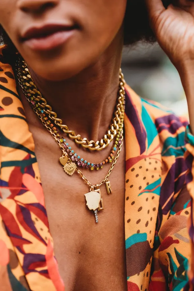Elizabeth Cole Jewelry Necklaces Freya Necklace Customizable