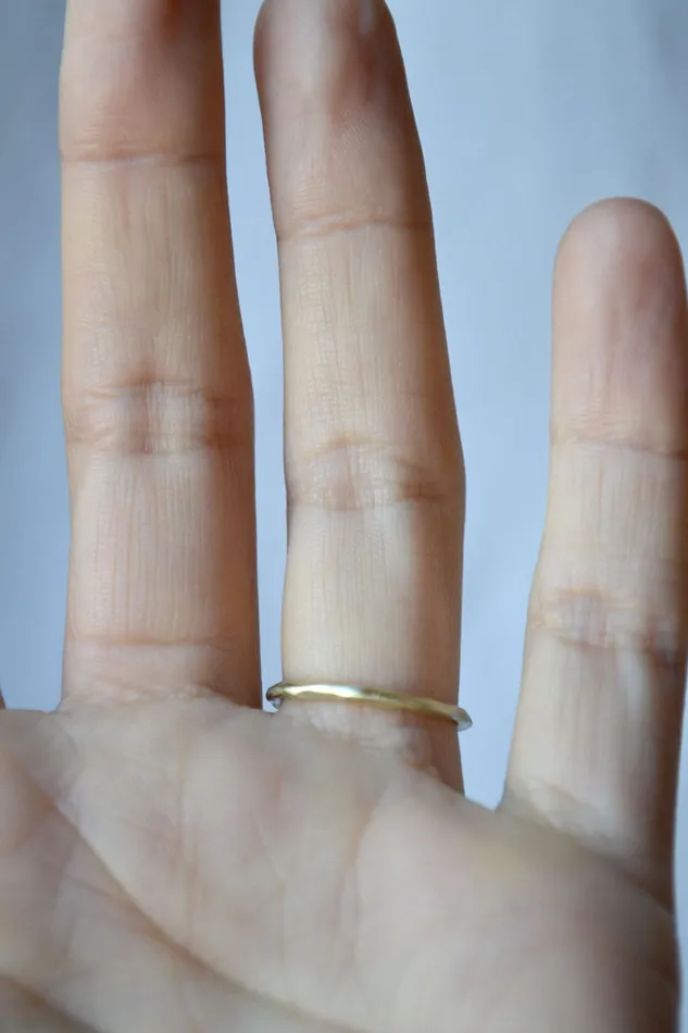 Encrusted Tiny Branch Ring Branch Rings