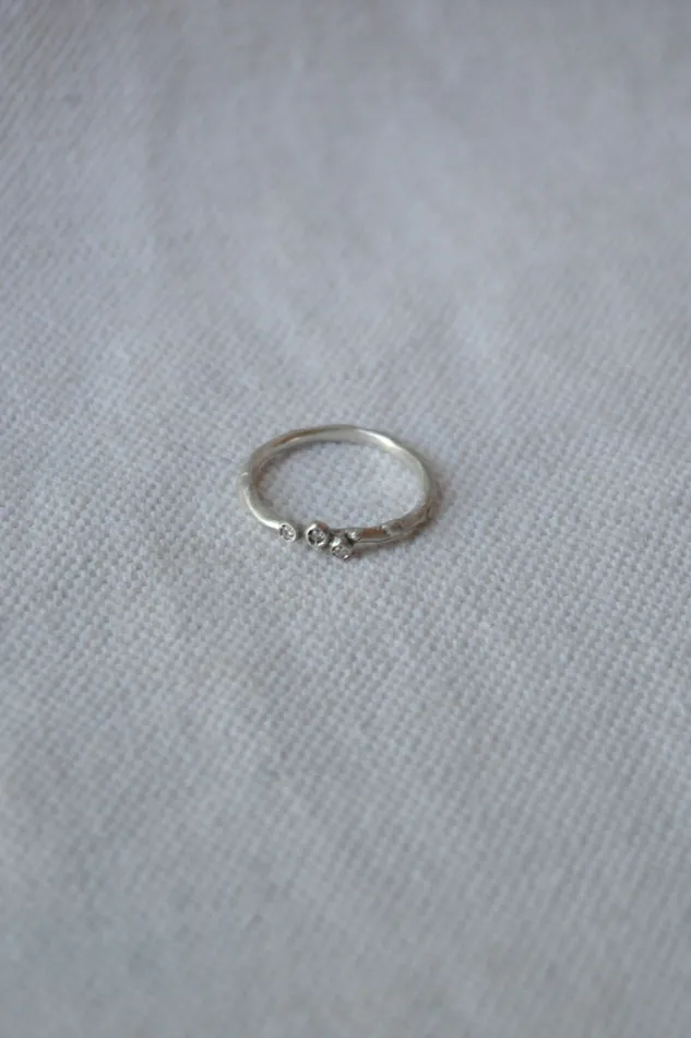 Encrusted Tiny Branch Ring Branch Rings