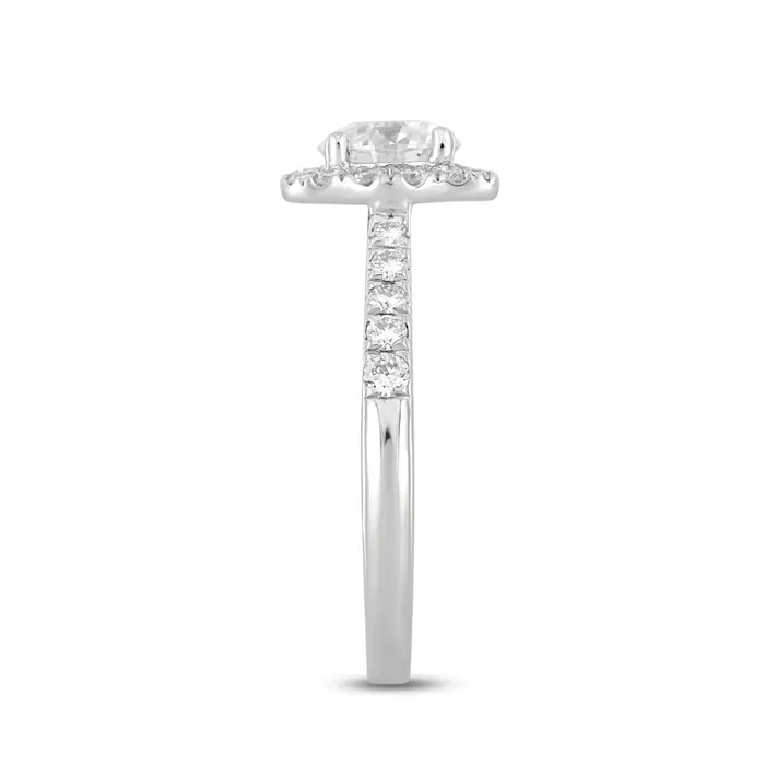 Ethos Rings LADIES RING 1 12CT ROUND DIAMOND 14K WHITE GOLD CENTER STONE ROUND DIAMOND 1CT Ethos Rings LADIES RING 1 12CT ROUND DIAMOND 14K WHITE GOLD CENTER STONE ROUND DIAMOND 1CT