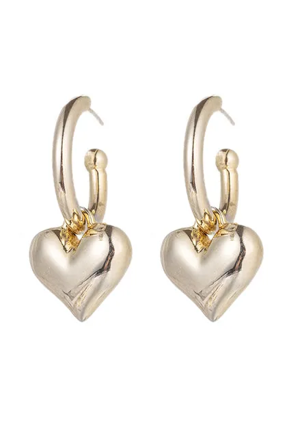 Eye Candy LA Earrings Cindy Heart Earrings