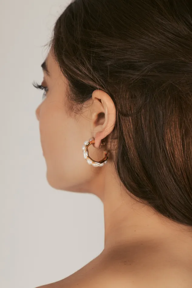 Eye Candy LA Isabella 18K Gold Plated Earring PreStyled Sets