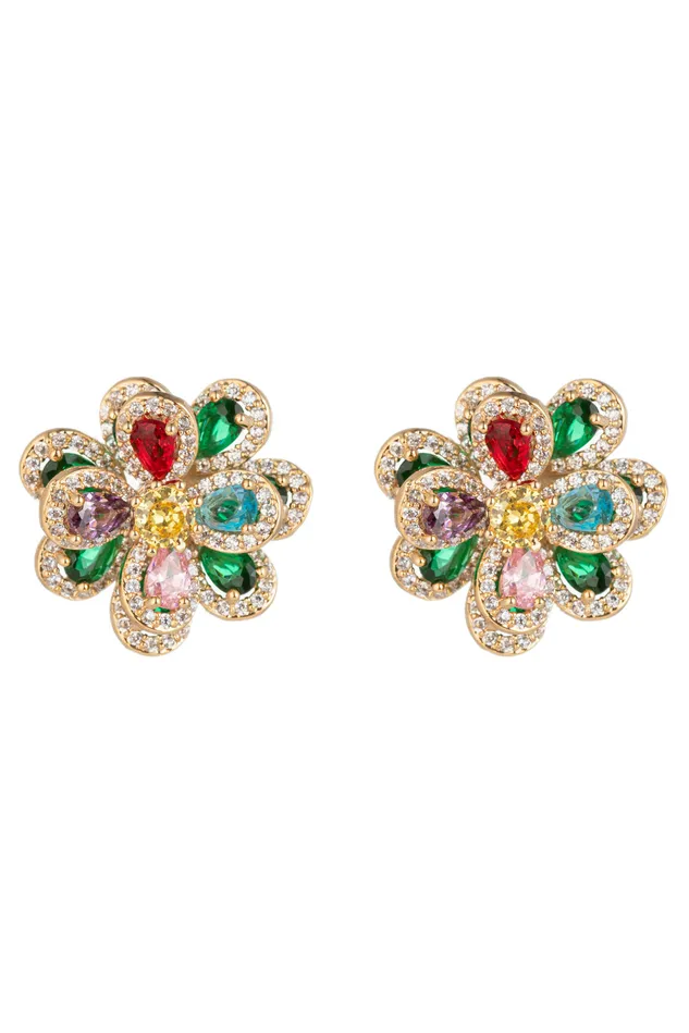 Eye Candy LA Lizzie CZ Earrings Earrings