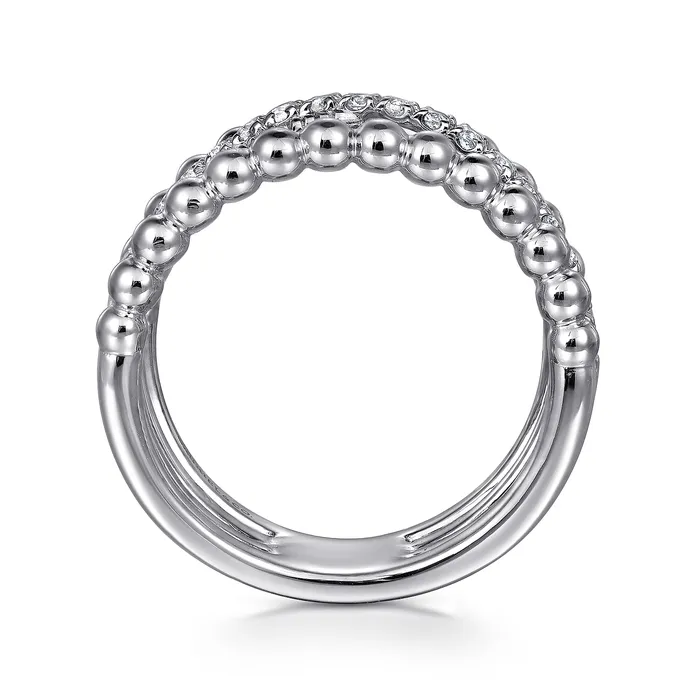 Gabriel Sterling Silver Sapphires Ring GABRIEL CO Rings Gabriel Sterling Silver Sapphires Ring GABRIEL CO Rings
