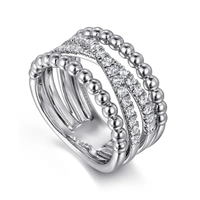 Gabriel Sterling Silver Sapphires Ring GABRIEL CO Rings Gabriel Sterling Silver Sapphires Ring GABRIEL CO Rings