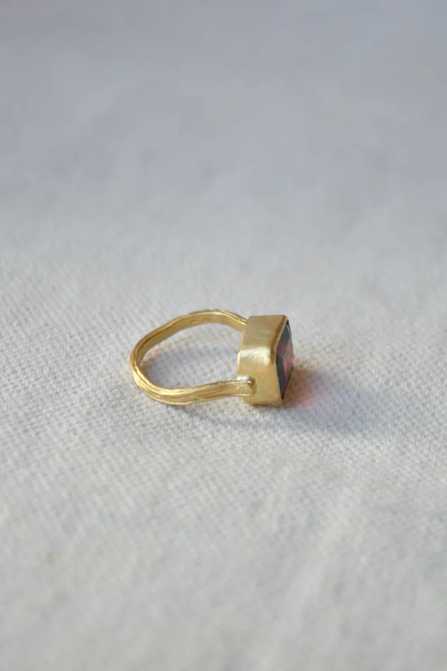 Garnet Ring Charlotte Wendes Rings