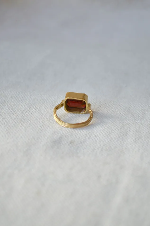 Garnet Ring Charlotte Wendes Rings