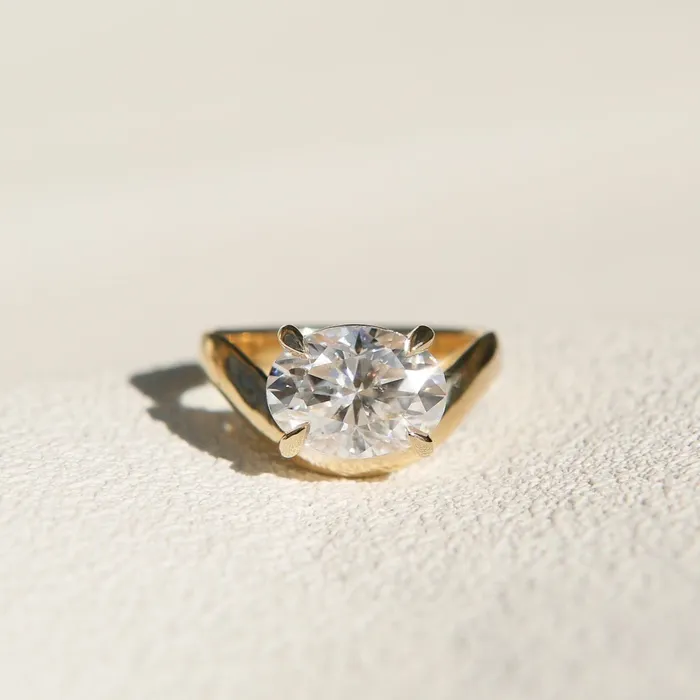 Hydra 3ct Diamond Engagement Ring 35mm Band Palacio for CIVAL Rings