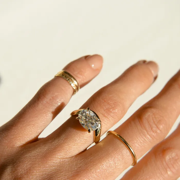 Hydra 3ct Diamond Engagement Ring 35mm Band Palacio for CIVAL Rings