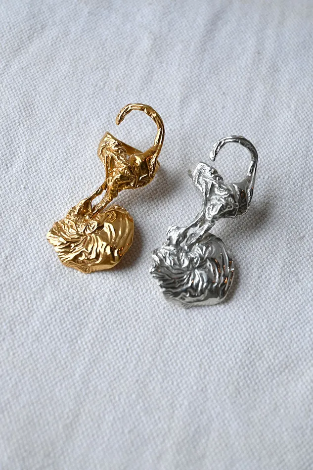 Joanne Burke Rings Sea Whip Ring SilverGold