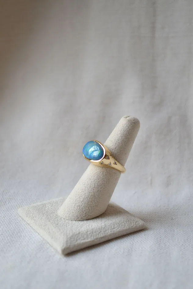 Kimberlin Brown Rings The Sky Ring