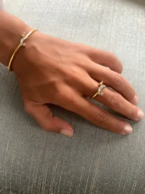 Kolar Gold Vermeil Bangle Bracelet Shana Gulati Jewelry Bracelets Kolar Gold Vermeil Bangle Bracelet Shana Gulati Jewelry Bracelets