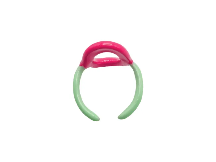 Love Ko Jewelry Rings PEACH RING in Watermelon