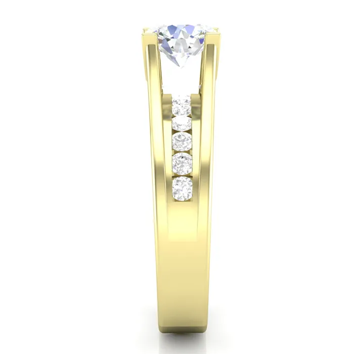 Luminar Rings Diamond Engagement Ring Luminar L6852 150 ctw