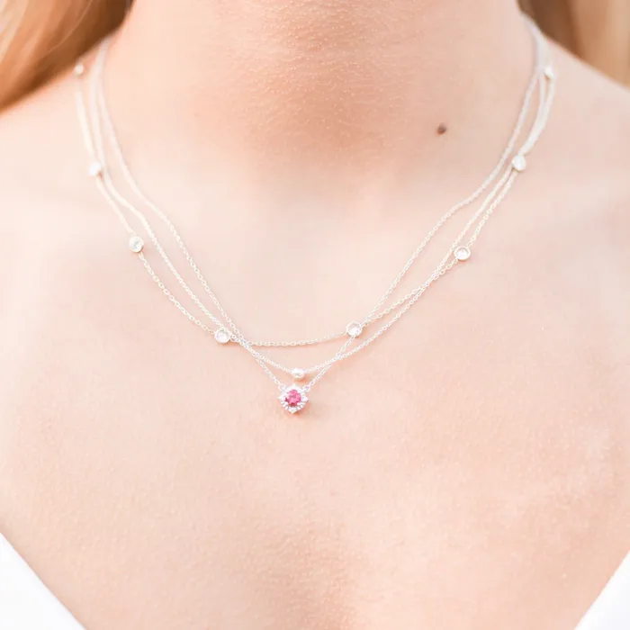 Minimalist Wear Everyday 4 MM Ball Adjustable Necklace Solid 14K White Yellow Gold or Sterling Silver 302 Fine Jewelry Necklaces