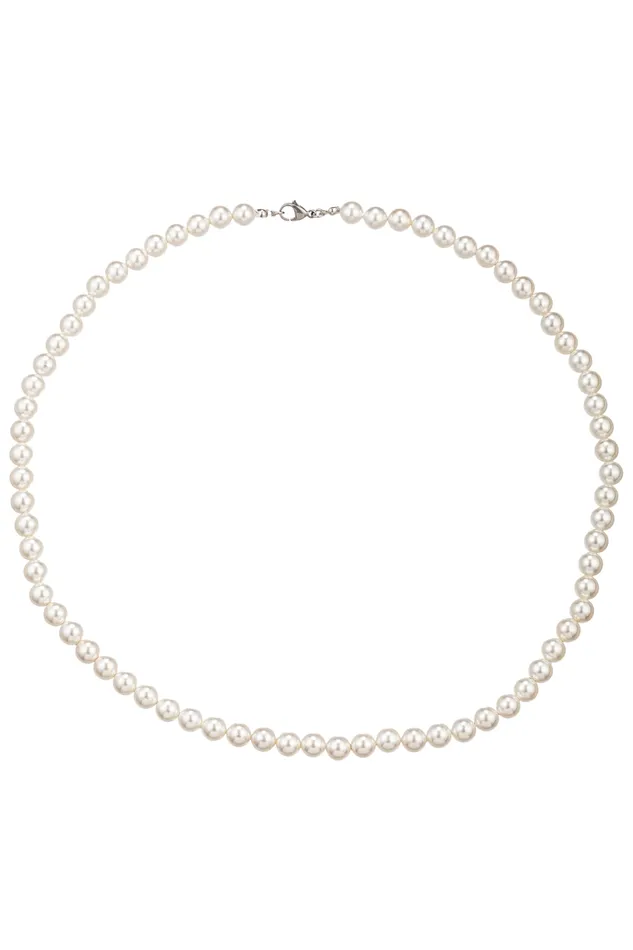 Necklaces Oliver Shell Pearl Necklace Eye Candy LA