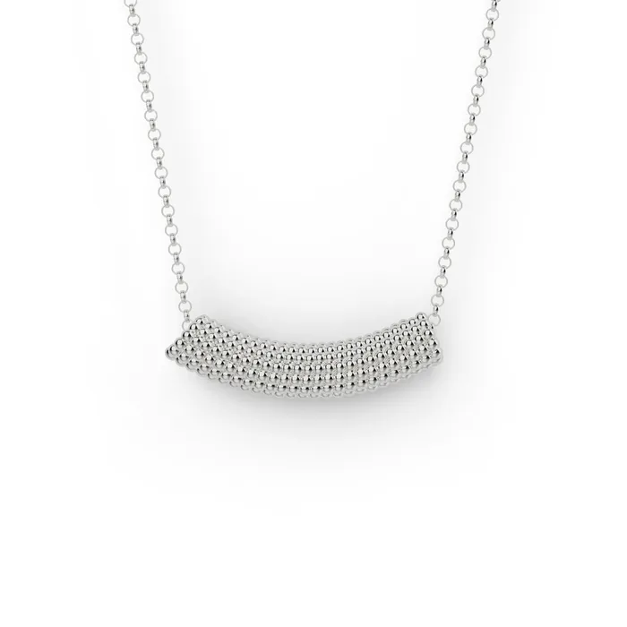 Necklaces sciencejewelry1824 microtubule necklace silver