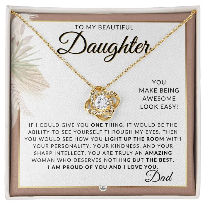 Necklaces ShineOn Fulfillment Daughter Gifts From Dad Necklace For Daughter From Dad Pendant Necklace Sentimental Keepsake Message Great Christmas Gift Birthday Present or Graduation Surprise Necklaces ShineOn Fulfillment Daughter Gifts From Dad Necklace For Daughter From Dad Pendant Necklace Sentimental Keepsake Message Great Christmas Gift Birthday Present or Graduation Surprise