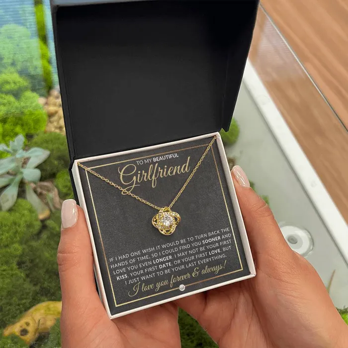 Necklaces ShineOn Fulfillment Special Gift For Girlfriend Pendant Necklace Sentimental and Romantic Christmas Gift Valentines Day Birthday or Anniversary Present