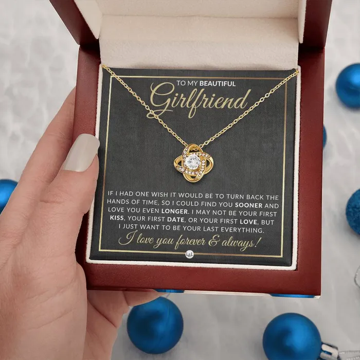 Necklaces ShineOn Fulfillment Special Gift For Girlfriend Pendant Necklace Sentimental and Romantic Christmas Gift Valentines Day Birthday or Anniversary Present