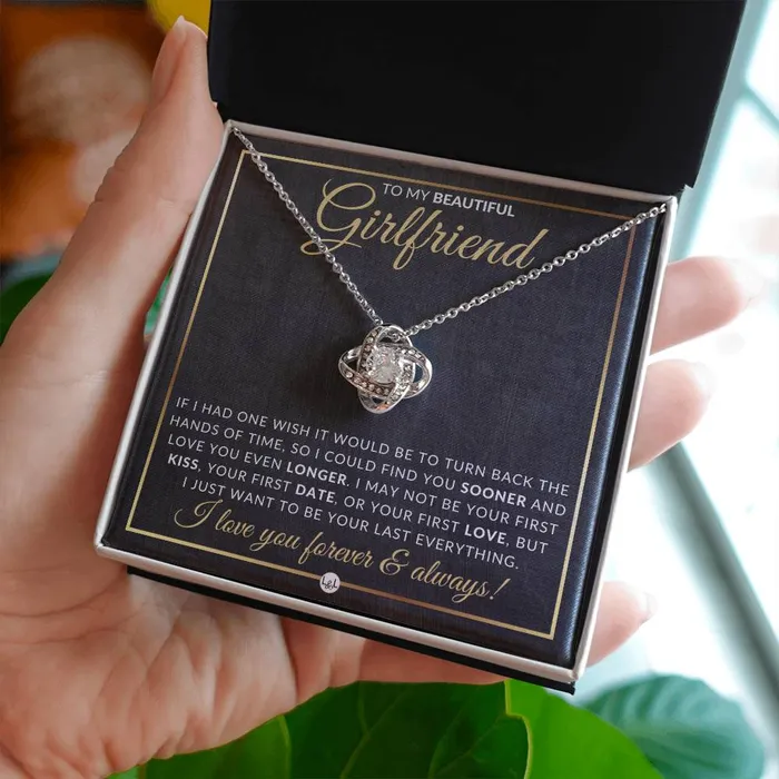 Necklaces ShineOn Fulfillment Special Gift For Girlfriend Pendant Necklace Sentimental and Romantic Christmas Gift Valentines Day Birthday or Anniversary Present