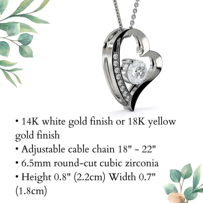 Necklaces ShineOn Fulfillment To My Inspirational Grandmother Forever Love Pendant Necklace
