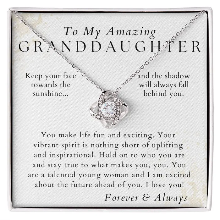Necklaces Stay True Granddaughter Necklace Gift from Grandpa Grandma Birthday Graduation Valentines Christmas Gifts ShineOn Fulfillment Necklaces Stay True Granddaughter Necklace Gift from Grandpa Grandma Birthday Graduation Valentines Christmas Gifts ShineOn Fulfillment