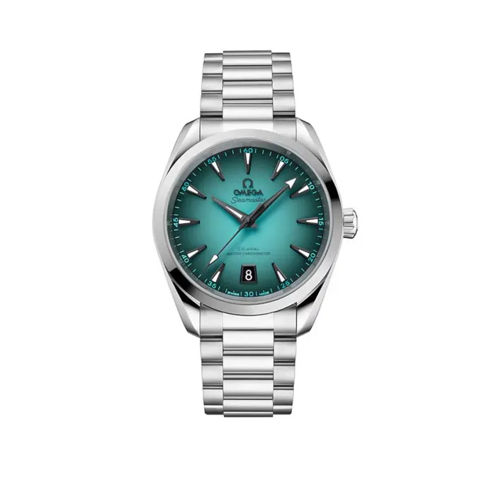 OMEGA Watches Seamaster Aqua Terra 150M Turquoise Ombre Dial Watch 38mm