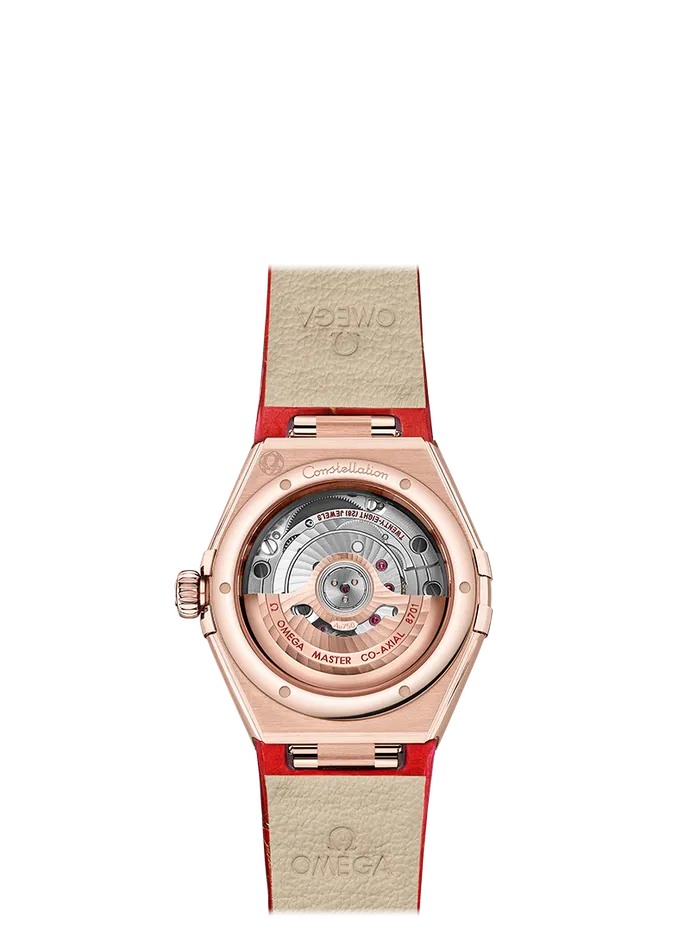 PreStyled Sets Omega Omega 29mm Constellation 18k Sedna Red Aventurine 13158292099005
