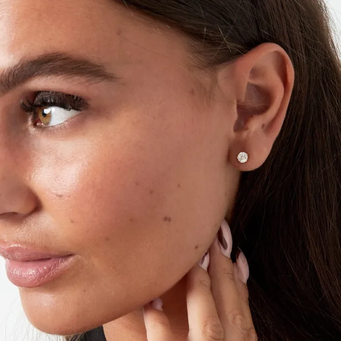 PreStyled Sets Seola Jewelry Gold Crystal Studs
