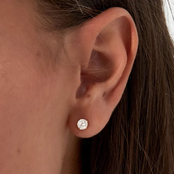 PreStyled Sets Seola Jewelry Gold Crystal Studs