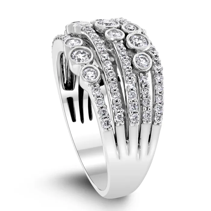 Rings Beauvince Constellations Diamond Ring 100 ct Diamonds in White Gold