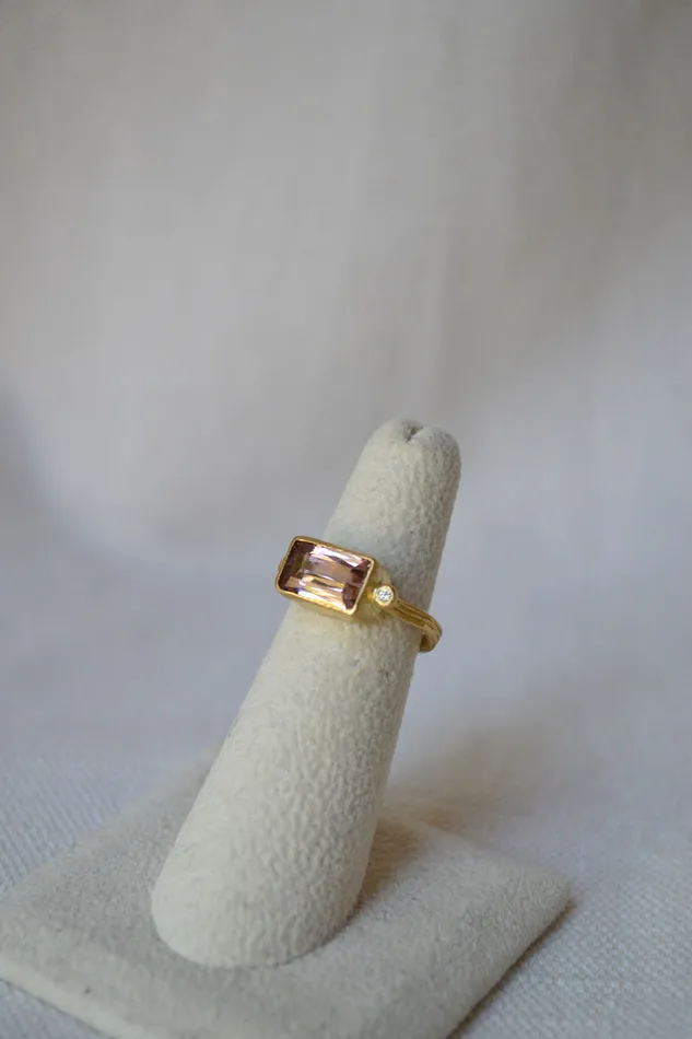Rings Charlotte Wendes Tourmaline and Diamond Ring