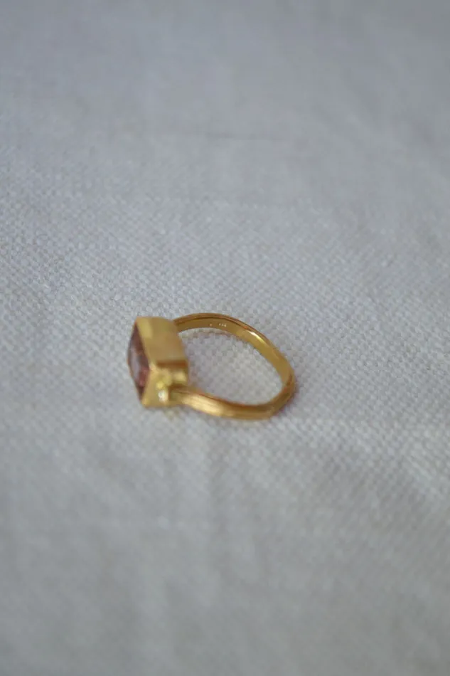 Rings Charlotte Wendes Tourmaline and Diamond Ring