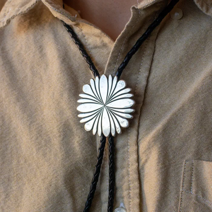 Rings Crown Jewels Coin Vintage Sterling Silver Bolo Tie