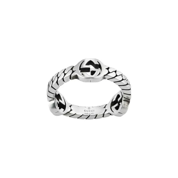 Rings Interlocking G Ring GUCCI FINE JEWELRY TIMEPIECES