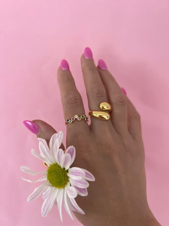 Rings pau jewelry Chunky double ring