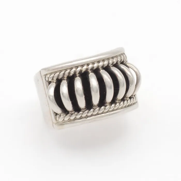 Rings Pricilla Apache Navajo Handmade Sterling Silver Ring Size 625 Crown Jewels Coin Rings Pricilla Apache Navajo Handmade Sterling Silver Ring Size 625 Crown Jewels Coin