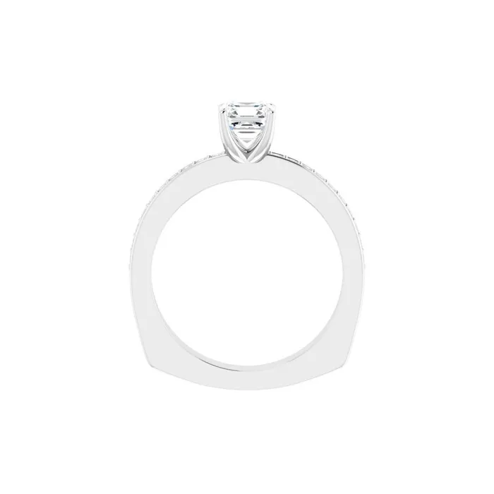 Rings STULLER Ever Ever 14K White Gold 15ctw 4 Prong Style Diamond SemiMount Engagement Ring Rings STULLER Ever Ever 14K White Gold 15ctw 4 Prong Style Diamond SemiMount Engagement Ring