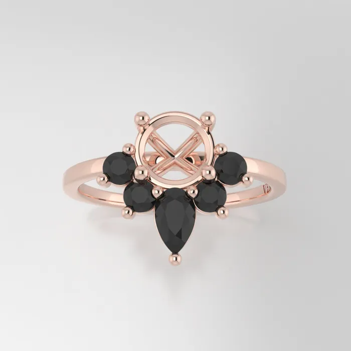 Rings The Estelle 14k Rose Size 725 Stone MOS21 Antelope Ring Box Custom Engraving 0 VENVS Rings The Estelle 14k Rose Size 725 Stone MOS21 Antelope Ring Box Custom Engraving 0 VENVS
